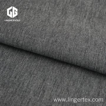 Heather Grey Polyester Rayon Spandex Roma Fabric